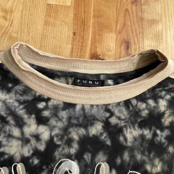 FUBU Shirt Circa Laborers Union 092 NYC Spellout Streetwear Vintage Mens 3XL - Picture 9 of 15